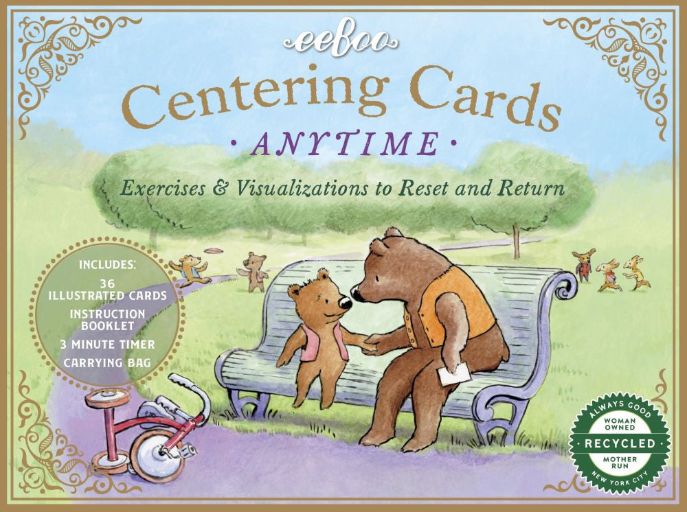 eeBoo Centering Cards – Anytime