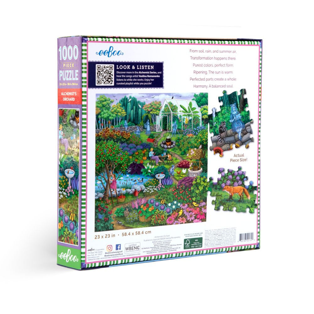 eeBoo 1000pc - Alchemist Orchard Puzzle
