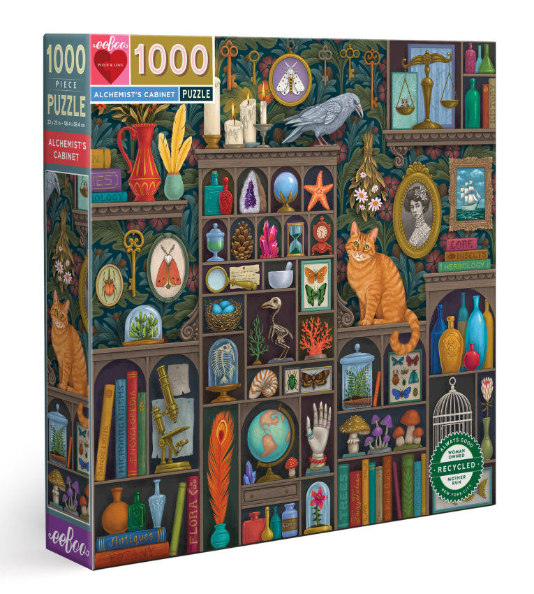 eeBoo 1000pc - Alchemist Cabinet Puzzle