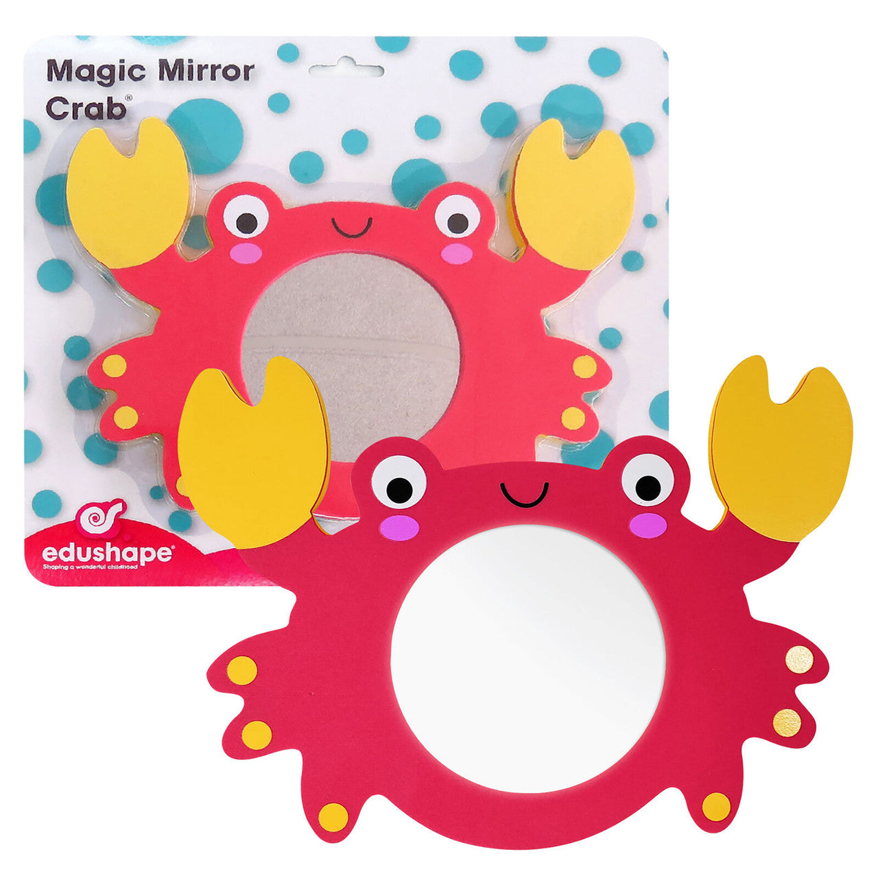 EduShape - Tub Fun - Magic Mirror Crab Bath Toy