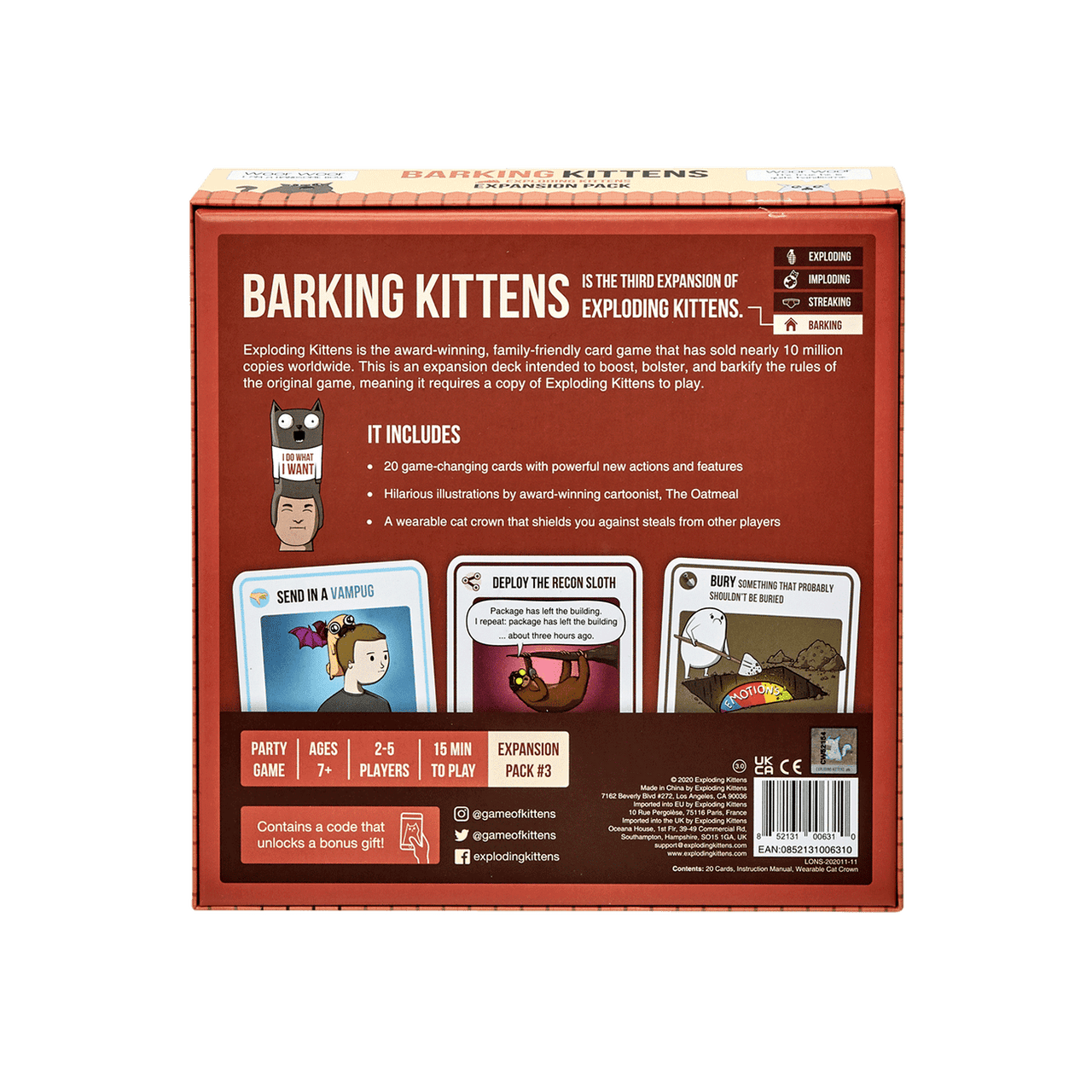 Barking Kittens