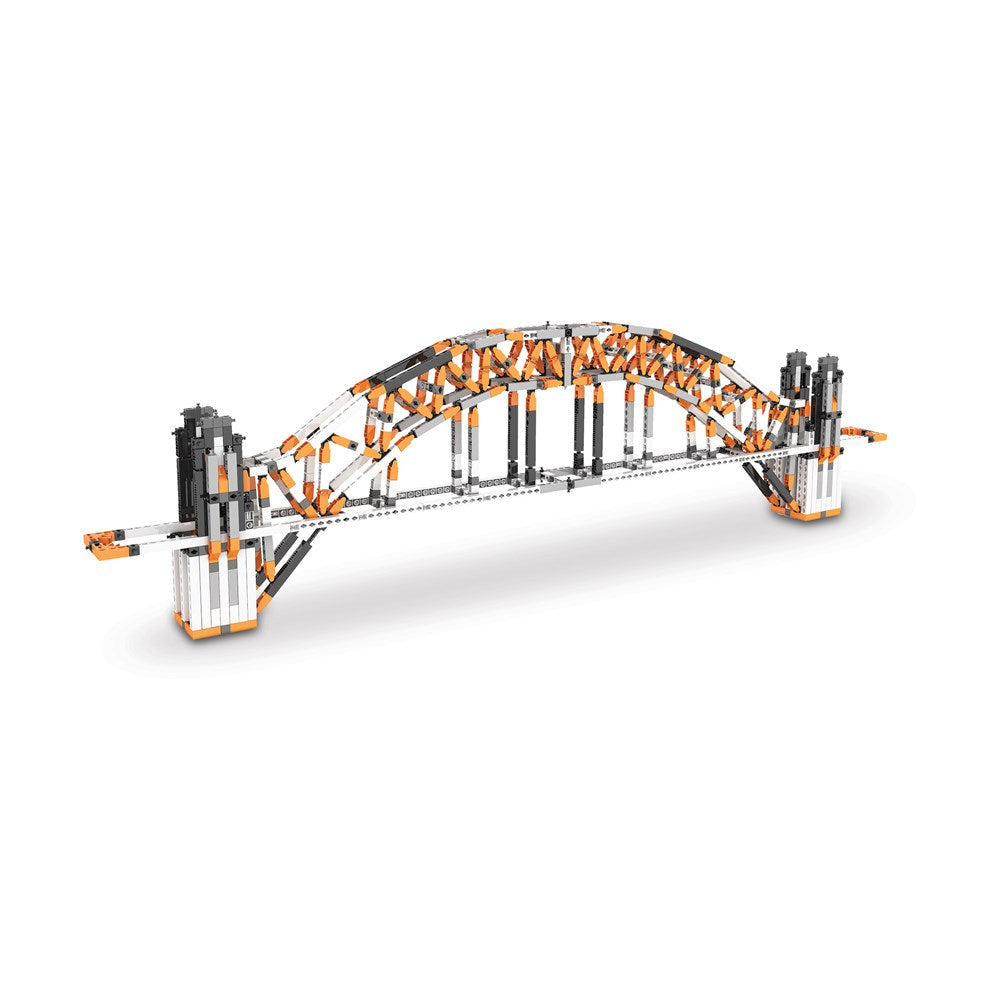 Engino - Discovering STEM - Architecture Set - Eiffel Tower & Sydney Harbour Bridge **Minor Box Damage**