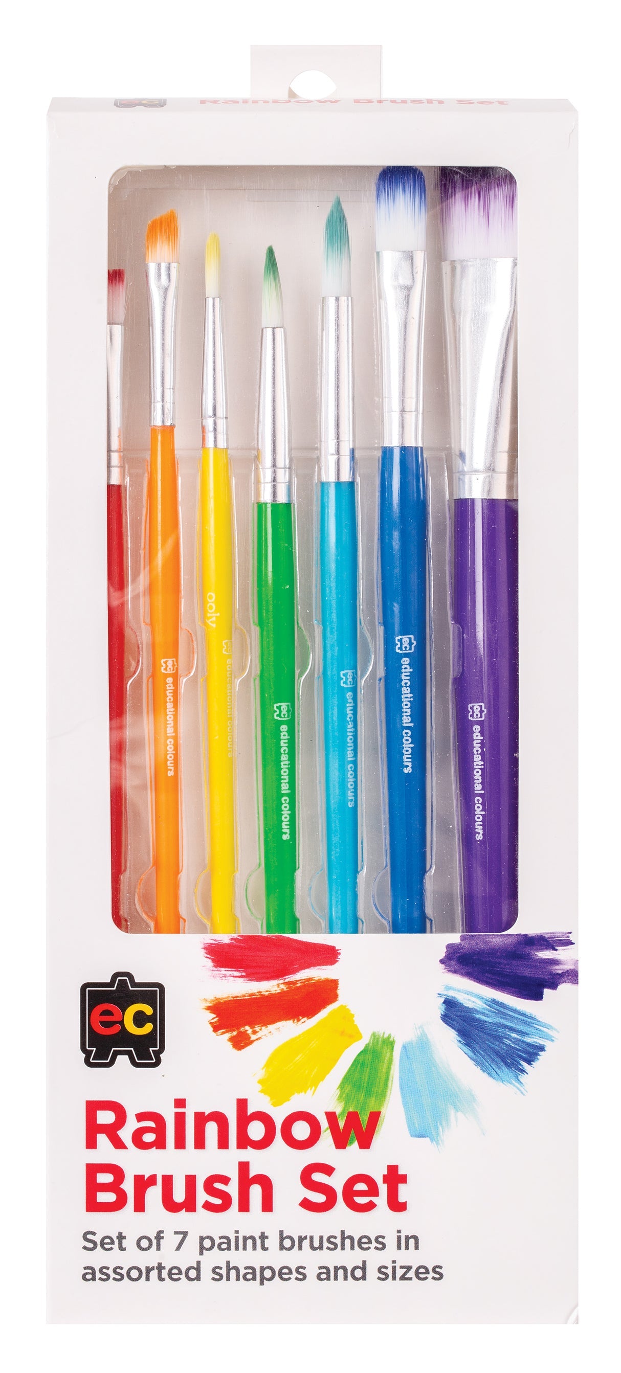 Educational Colours - Rainbow Brush Set
