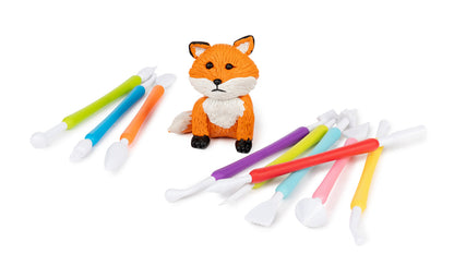 Educational Colours Clay Tool Set - 9pc