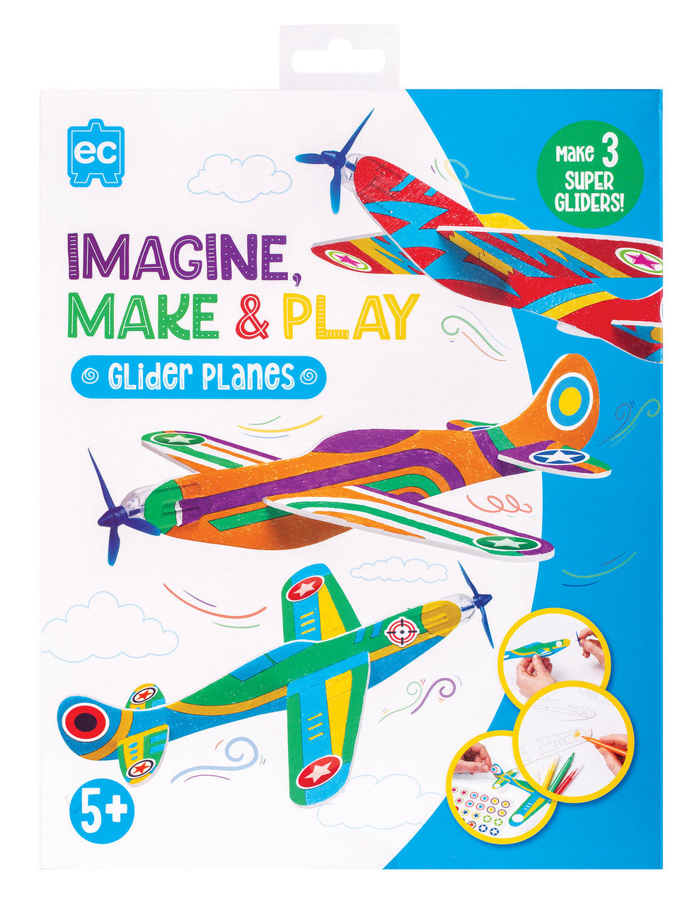 Educational Colours - Imagine, Make & Play Glider Planes