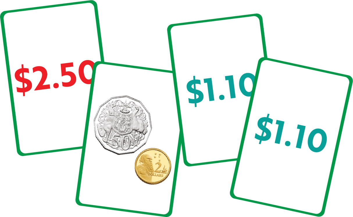 Learning Can Be Fun - Australian Money Snap Game