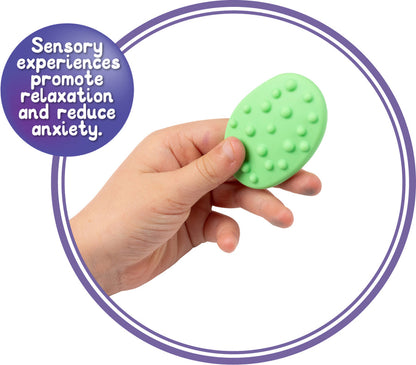 Sensory Sprouts Textured Calming Stones Set of 18