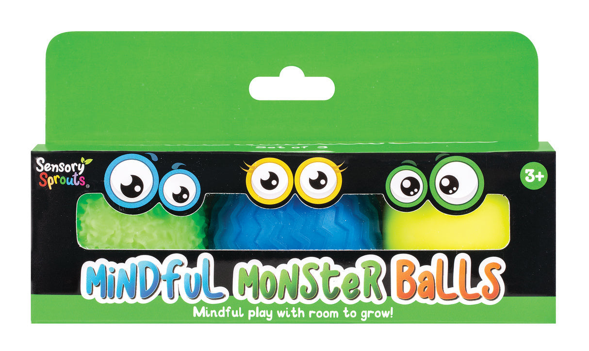 Sensory Sprouts - Mindful Monster Balls Green