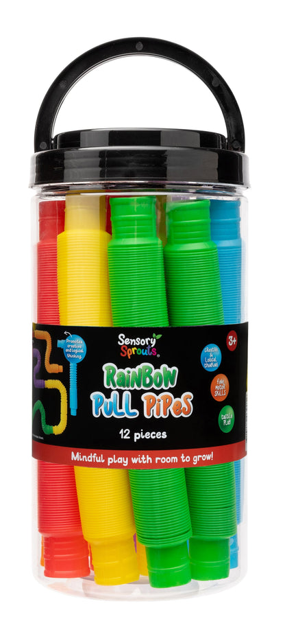 Sensory Sprouts Pull Pipes Jar of 12