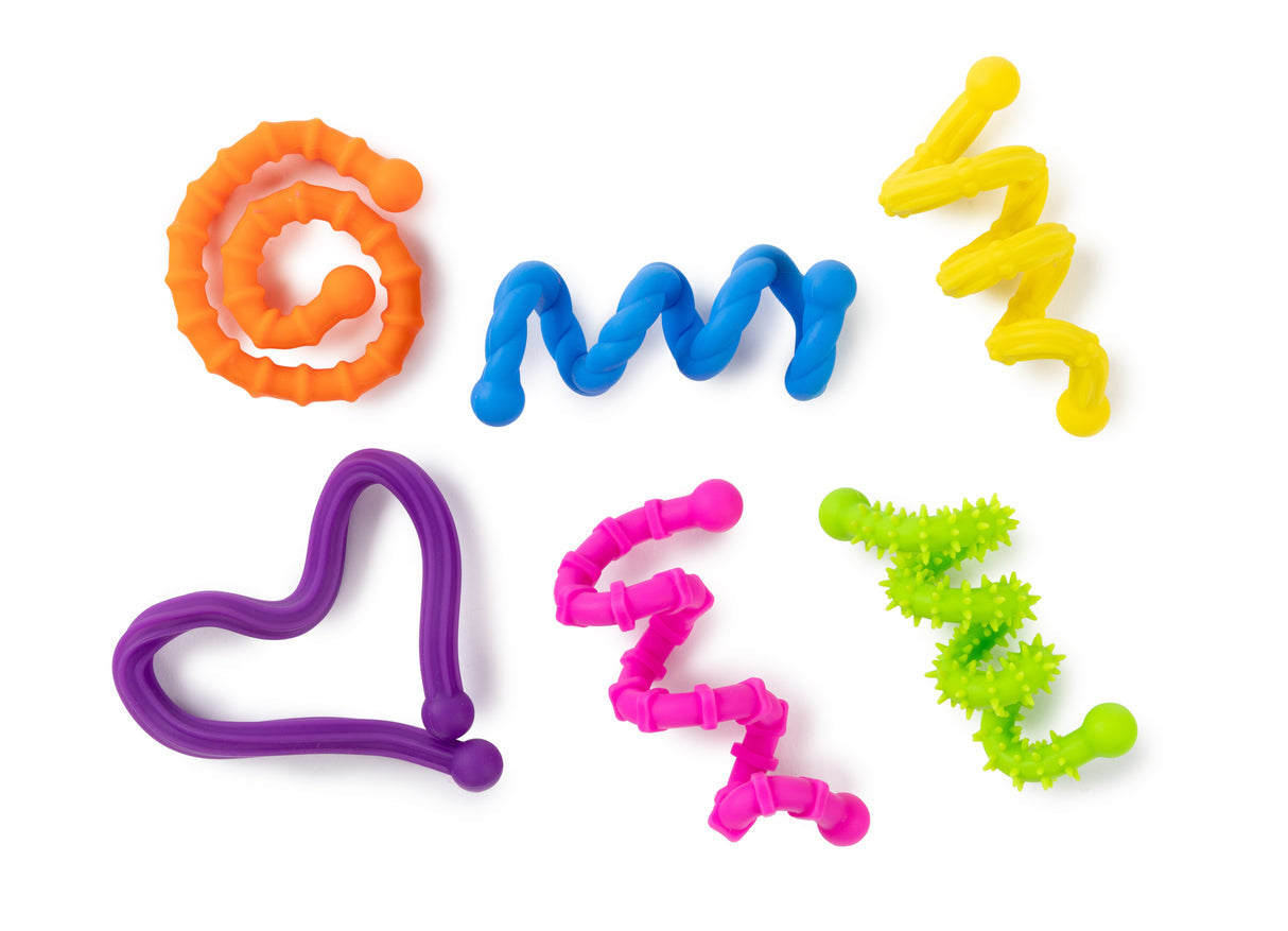 Sensory Sprouts Textured Twistable Strings Set of 6