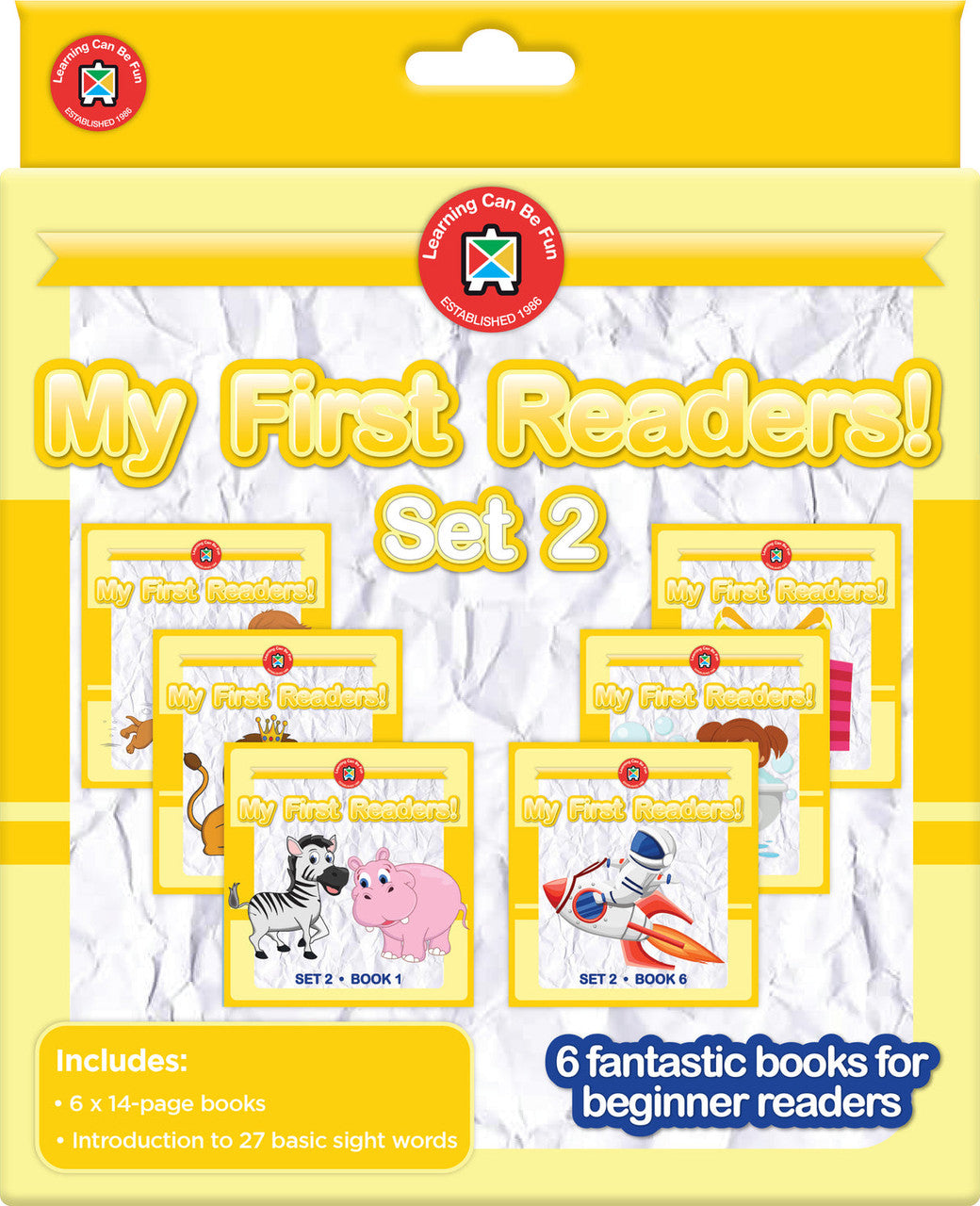 Learning Can Be Fun - My First Readers! Set 2