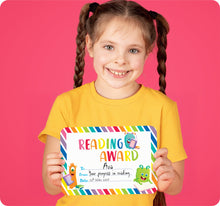 Learning Can Be Fun - Giggle & Grow Reading Award Certificates - 30 pack
