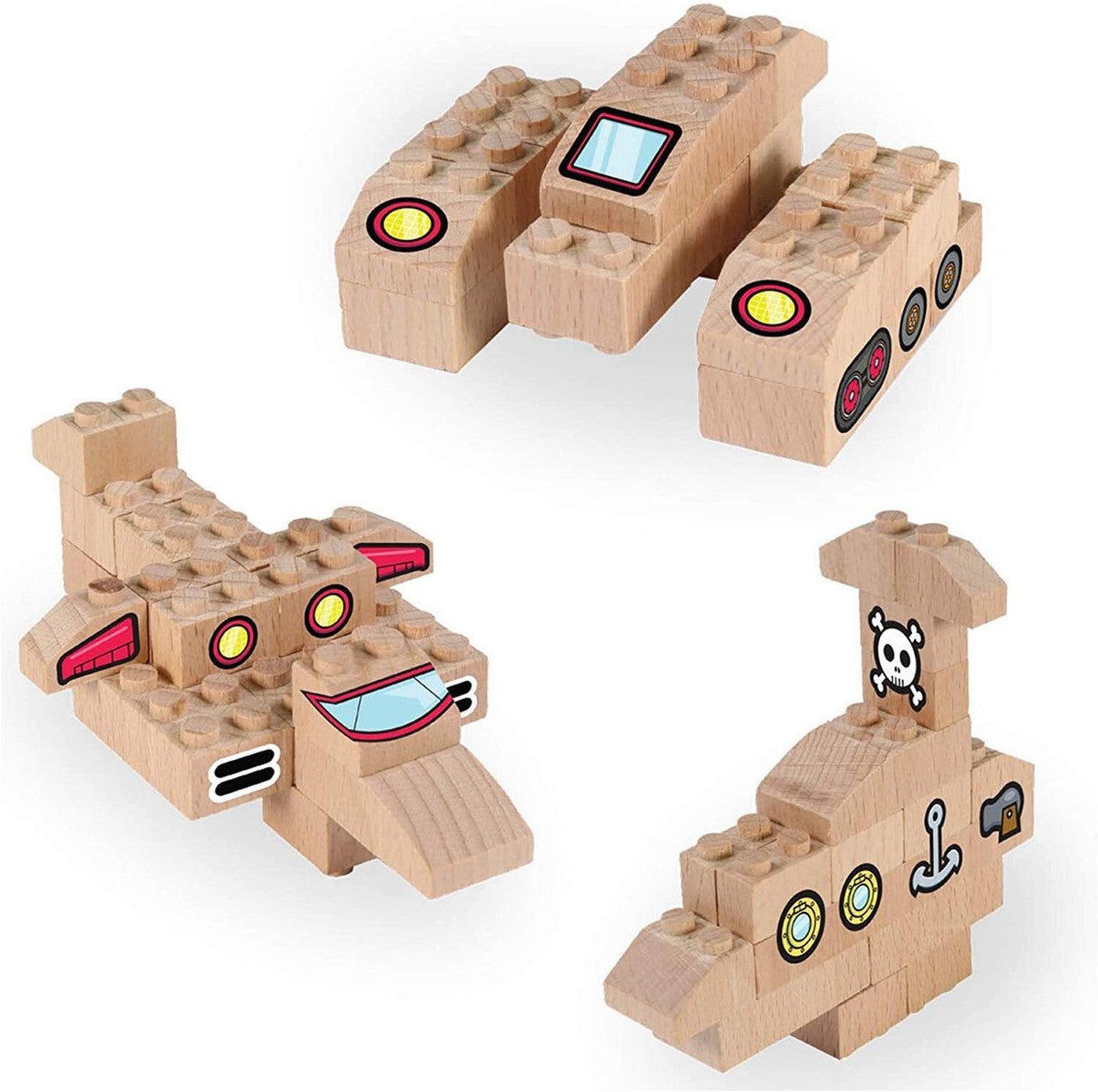 FabBrix - Transportation 3-in1 Set