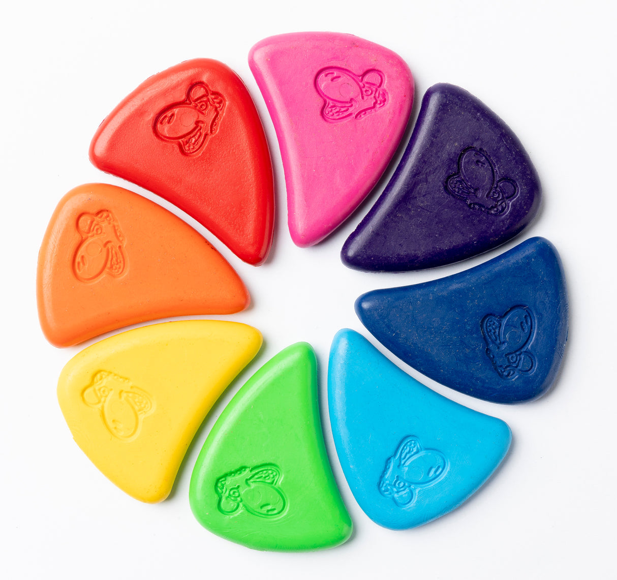 Educational Colours First Creations - Easi-Grip Dinosaur Pebbles Set of 8