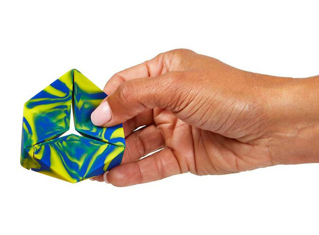 Flexygon Fidget Toy - Red/Yellow