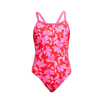 Funkita - Girls Single Strap One Piece Swimmers - Fire Flyer