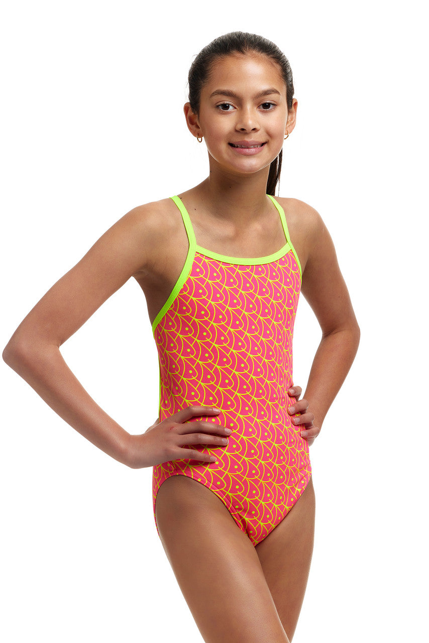 Funkita - Girls Single Strap One Piece Swimmers - Swim School