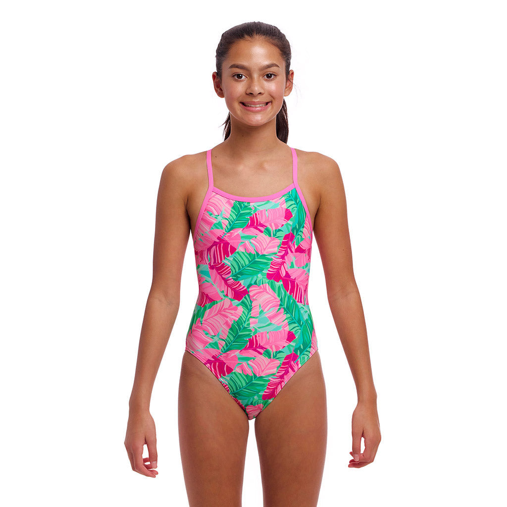 Funkita - Single Strap One Piece Swimmers - Tropic Palm
