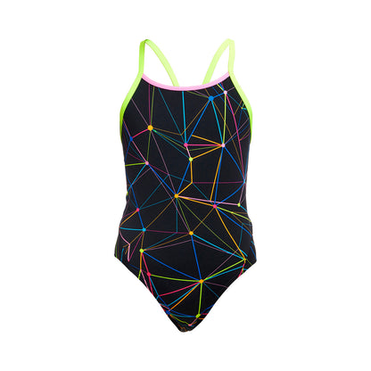 Funkita - Girls Diamond Back One Piece Swimmers - Star Sign