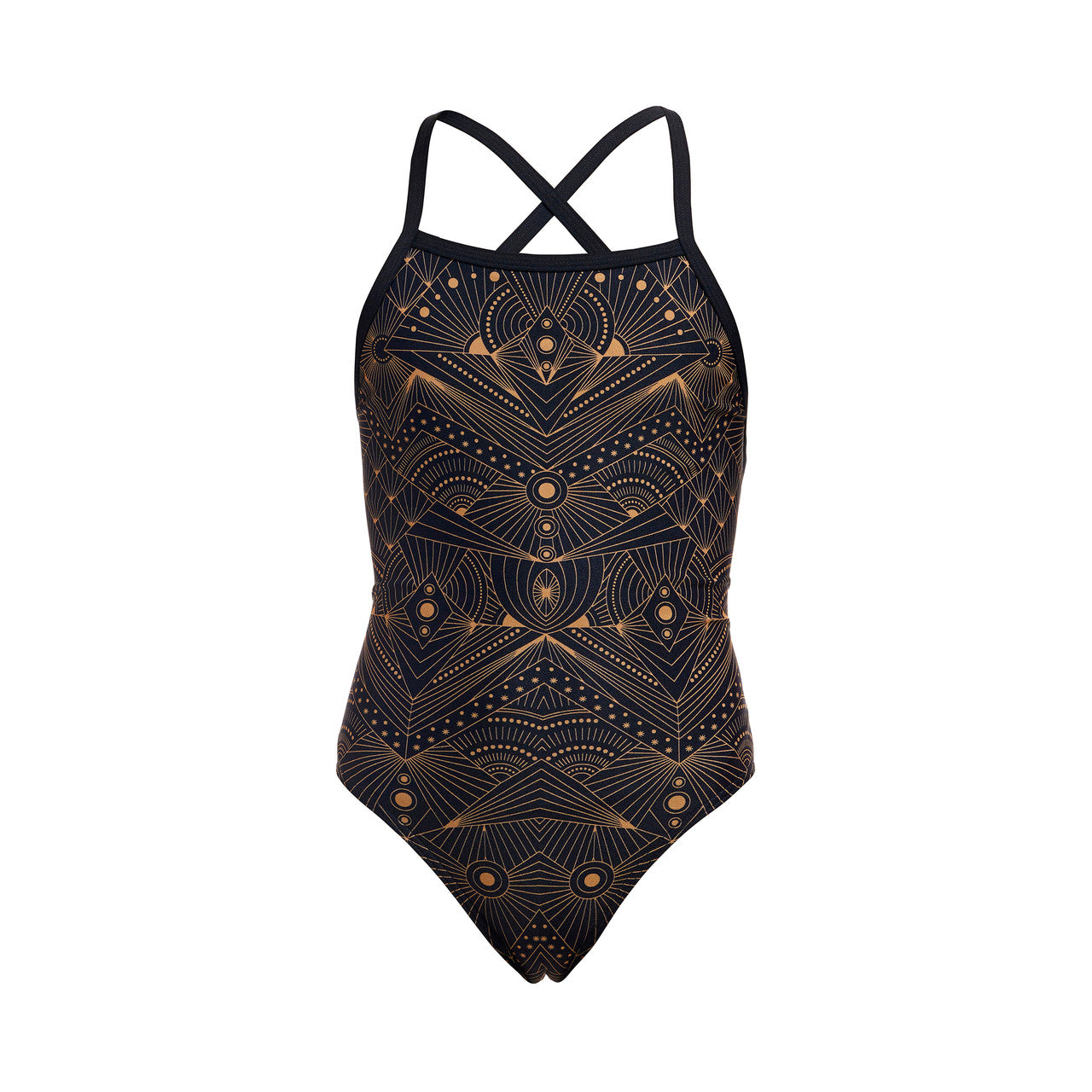 Funkita - Girls Strapped In One Piece Swimmers - To The Stars