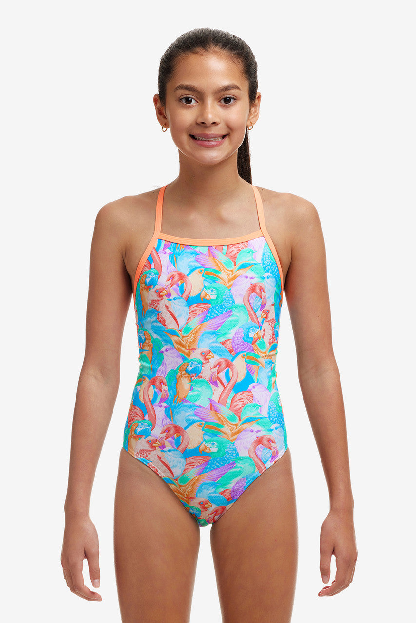 Funkita - Girls Tie Me Tight One Piece Swimmers - Birdsville