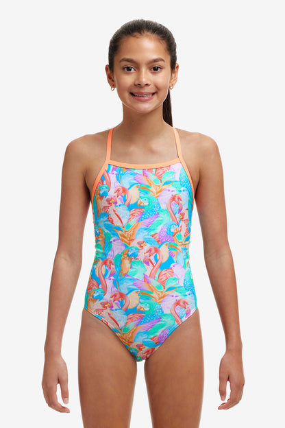 Funkita - Girls Tie Me Tight One Piece Swimmers - Birdsville