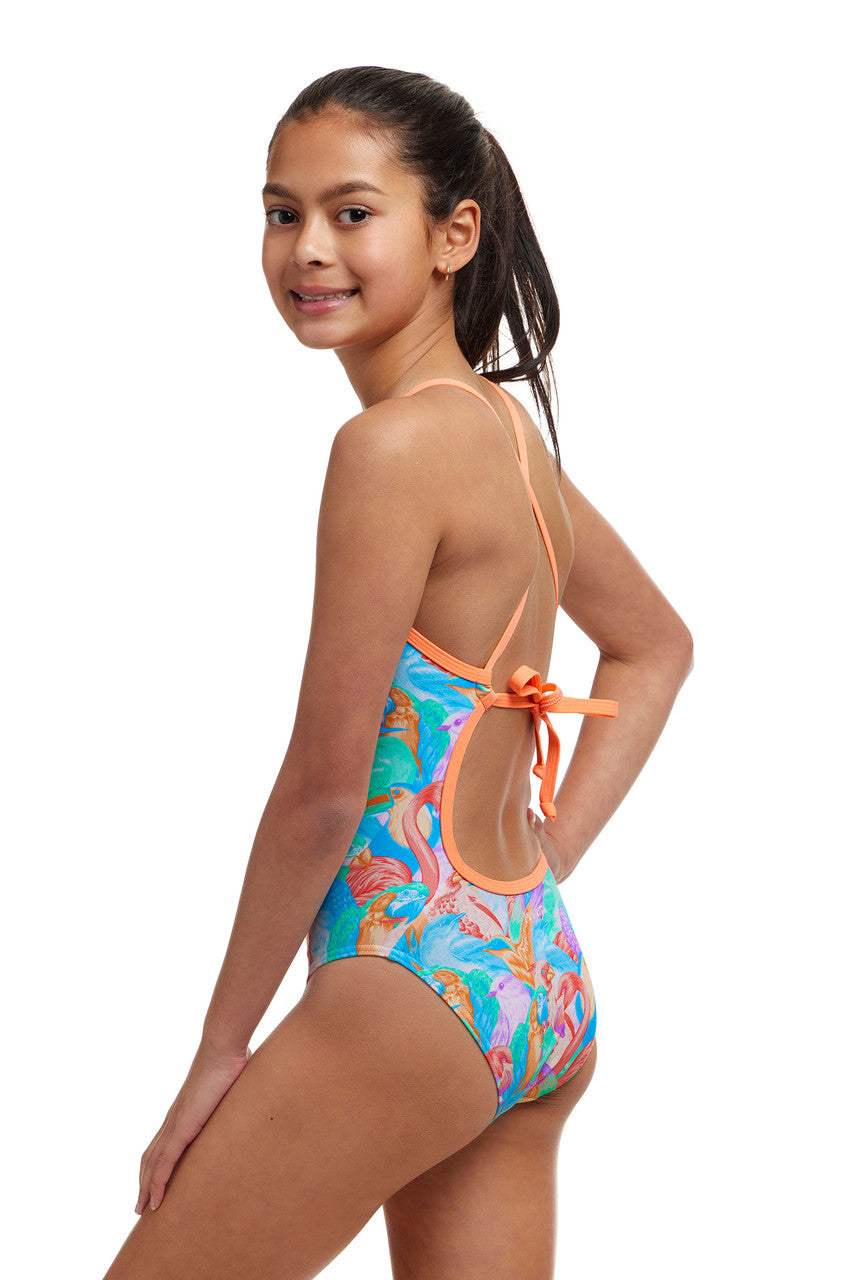 Funkita - Girls Tie Me Tight One Piece Swimmers - Birdsville