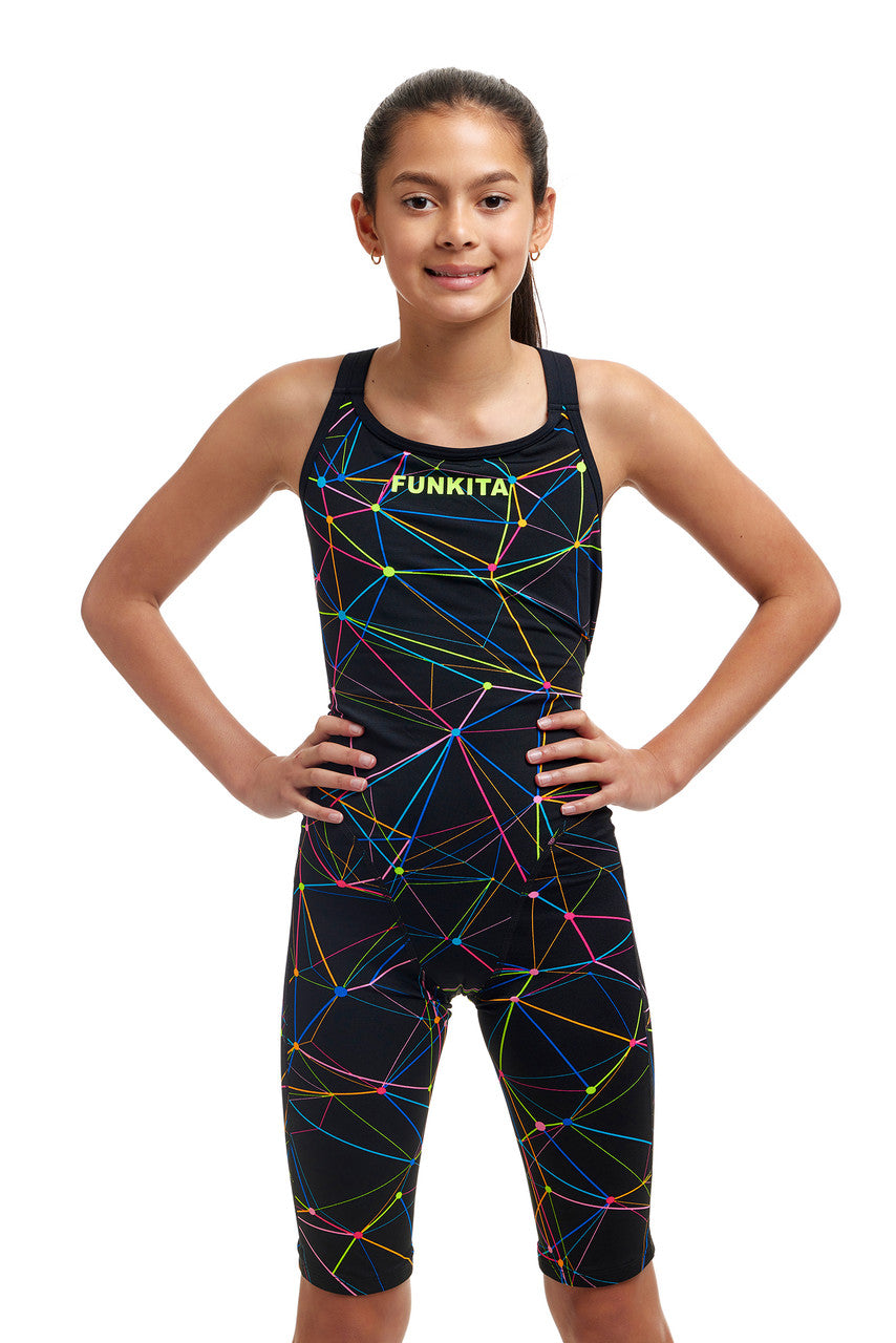 Funkita - Girls Fast Legs One Piece Swimmers - Star Sign