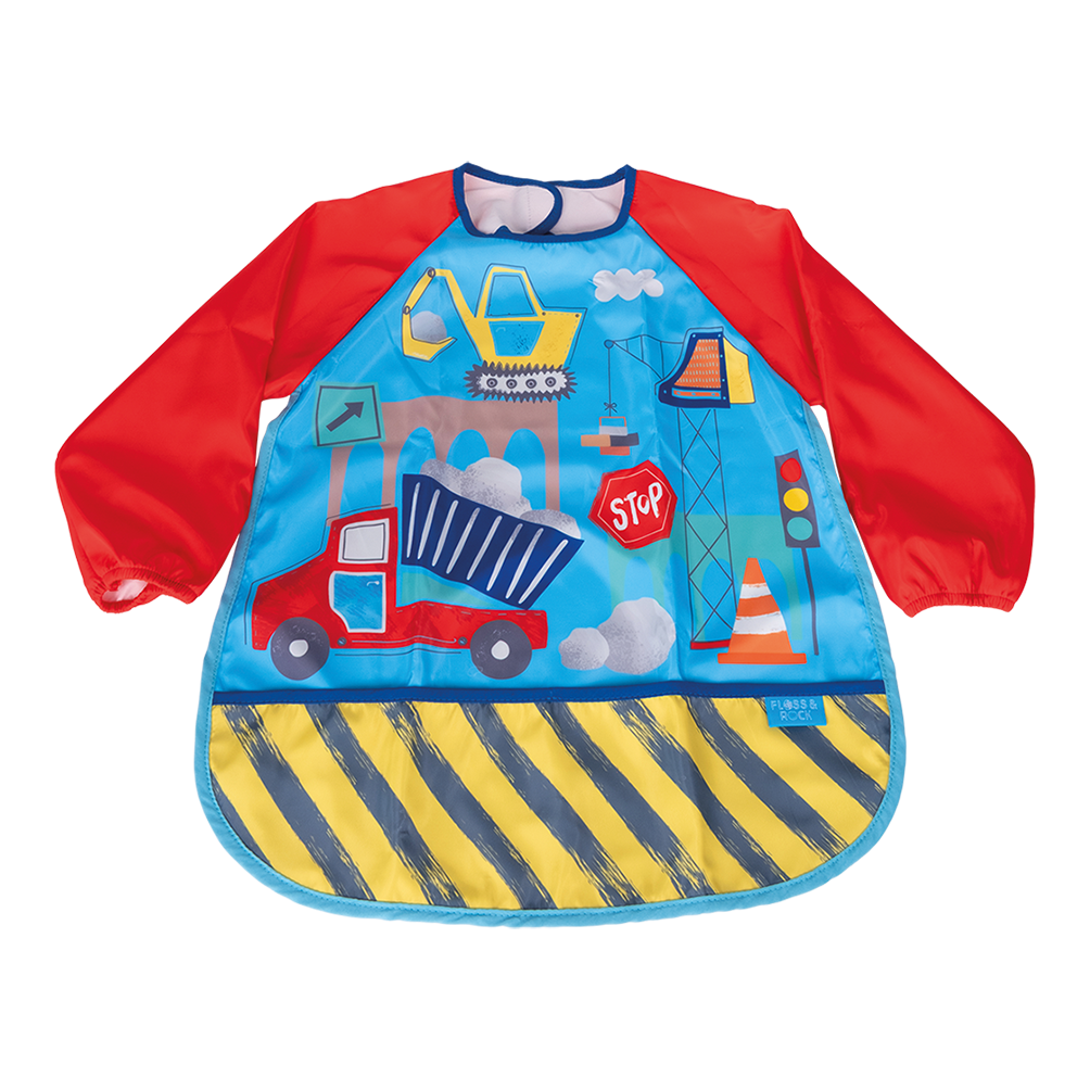 Floss & Rock Playtime Apron - Construction