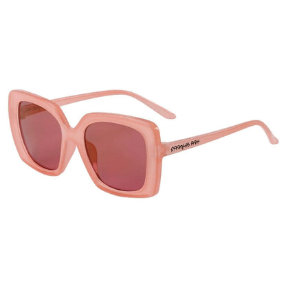 Frankie Ray Kids Sunglasses Bella Peach with oversized frame and UV400 smoke lenses for children aged 3 to 8 years