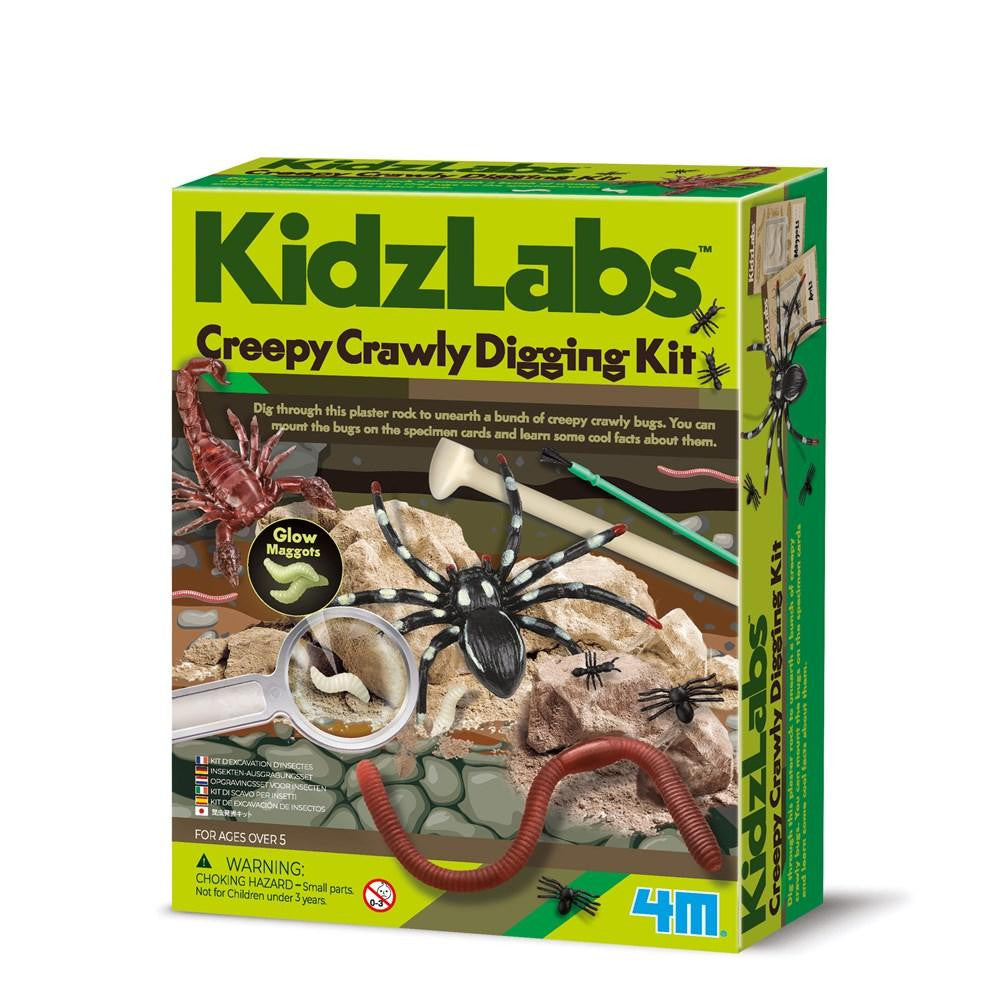 4M - KidzLabs Creepy Crawly Digging Kit