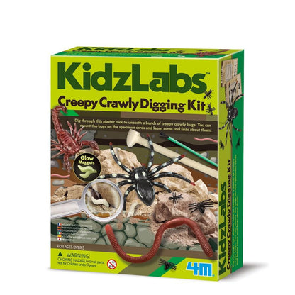 4M - KidzLabs Creepy Crawly Digging Kit