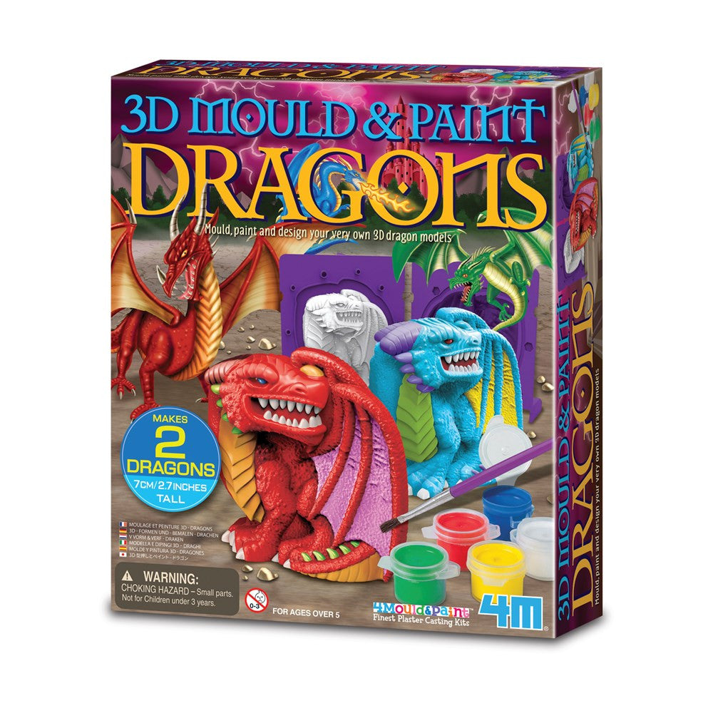 4M - 3D Mould & Paint - Dragons