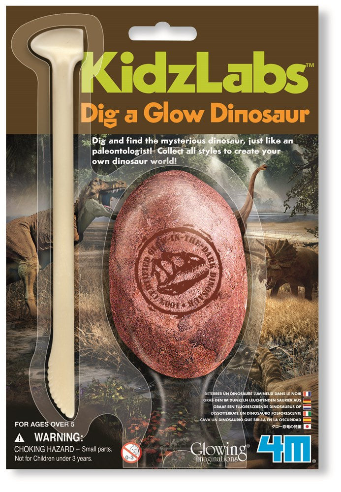 4M - KidzLabs - Dig a Glow Dinosaur (Small)
