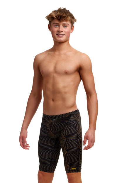 Funky Trunks - Boy's Jammers - Gold Weaver