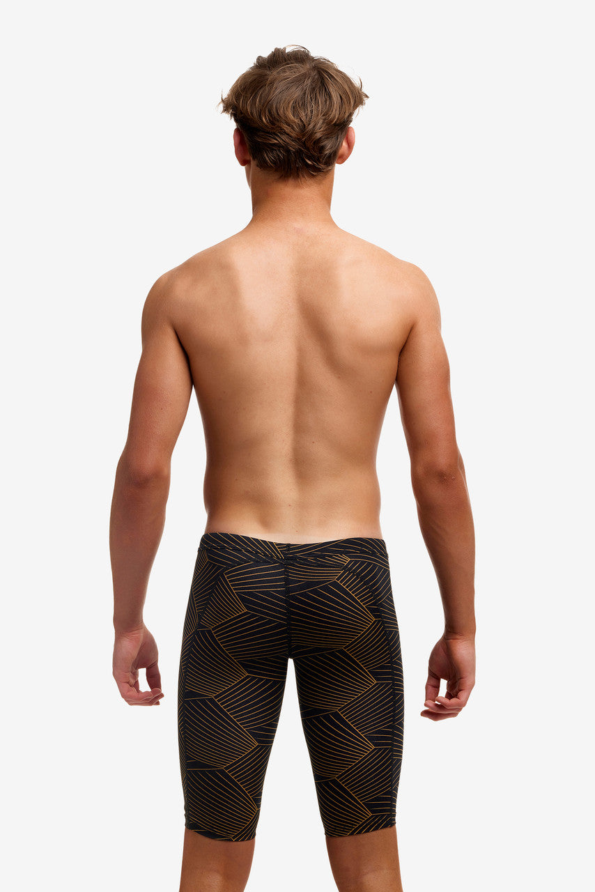 Funky Trunks - Boy's Jammers - Gold Weaver