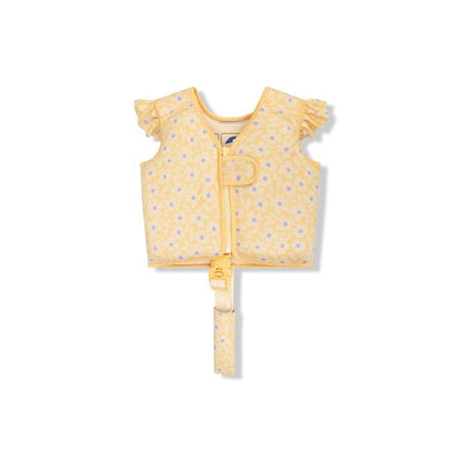 Swim Essentials - Kid's Swim Vest - Yellow Flourish 1-2yrs