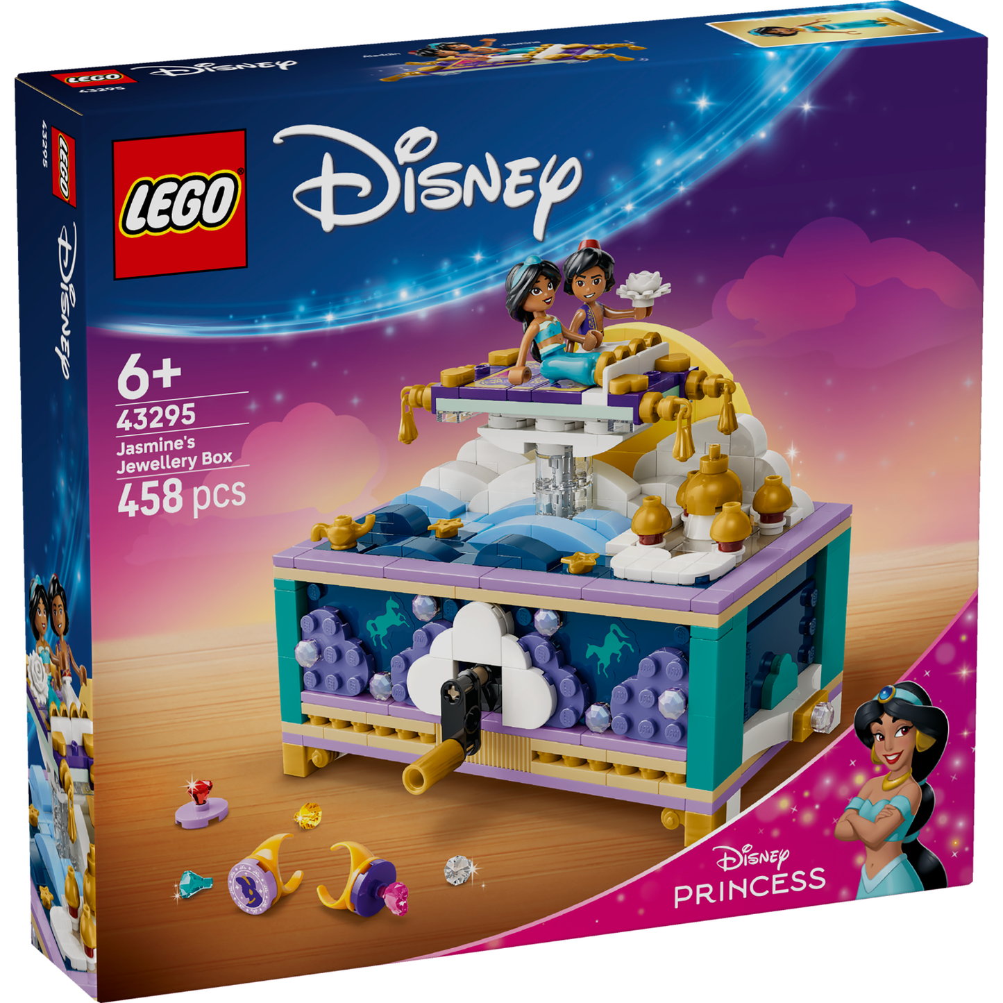 LEGO® | Disney Princess Jasmine’s Jewelry Box Building Toy 43295
