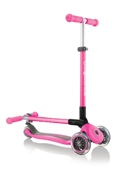 Globber 3 Wheel PRIMO FOLDABLE - Deep Pink