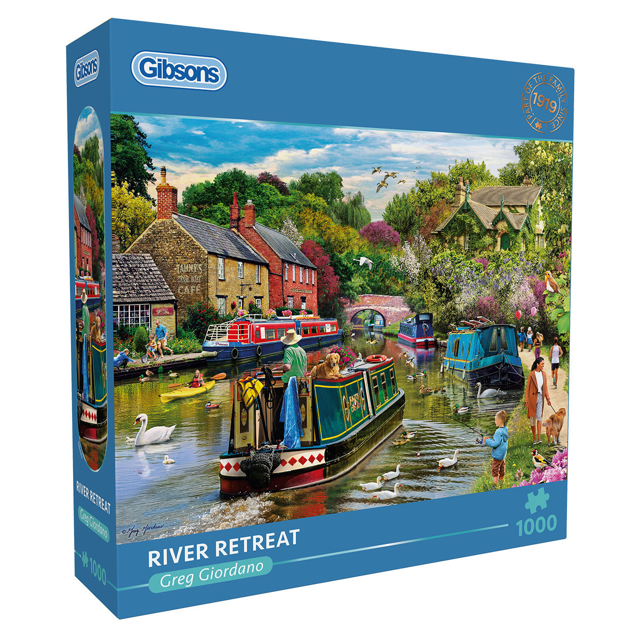 Gibsons 1000pc - River Retreat Puzzle