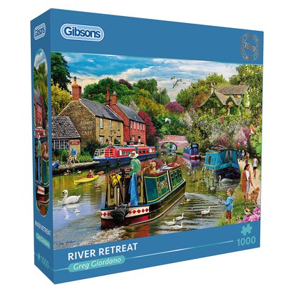 Gibsons 1000pc - River Retreat Puzzle