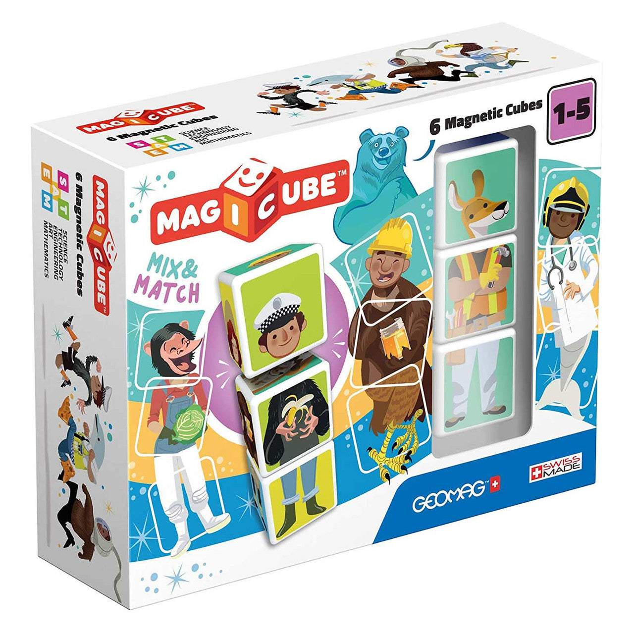 Geomag - Magicube Mix & Match 6pc | 123