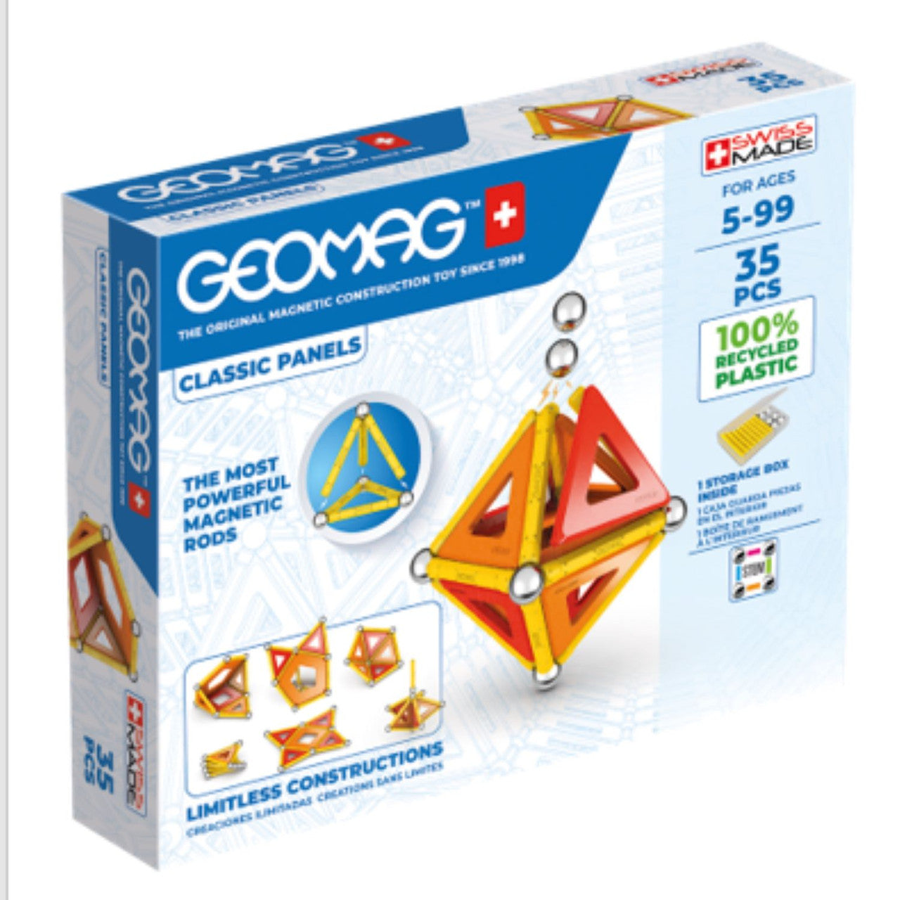 Geomag - Panels Recycled 35pc