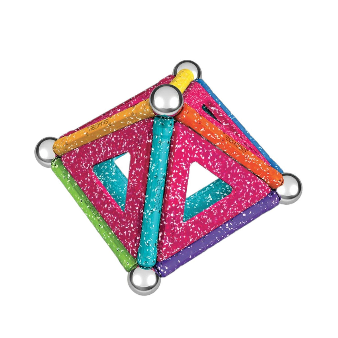Geomag - Glitter Panels Recycled 22pc