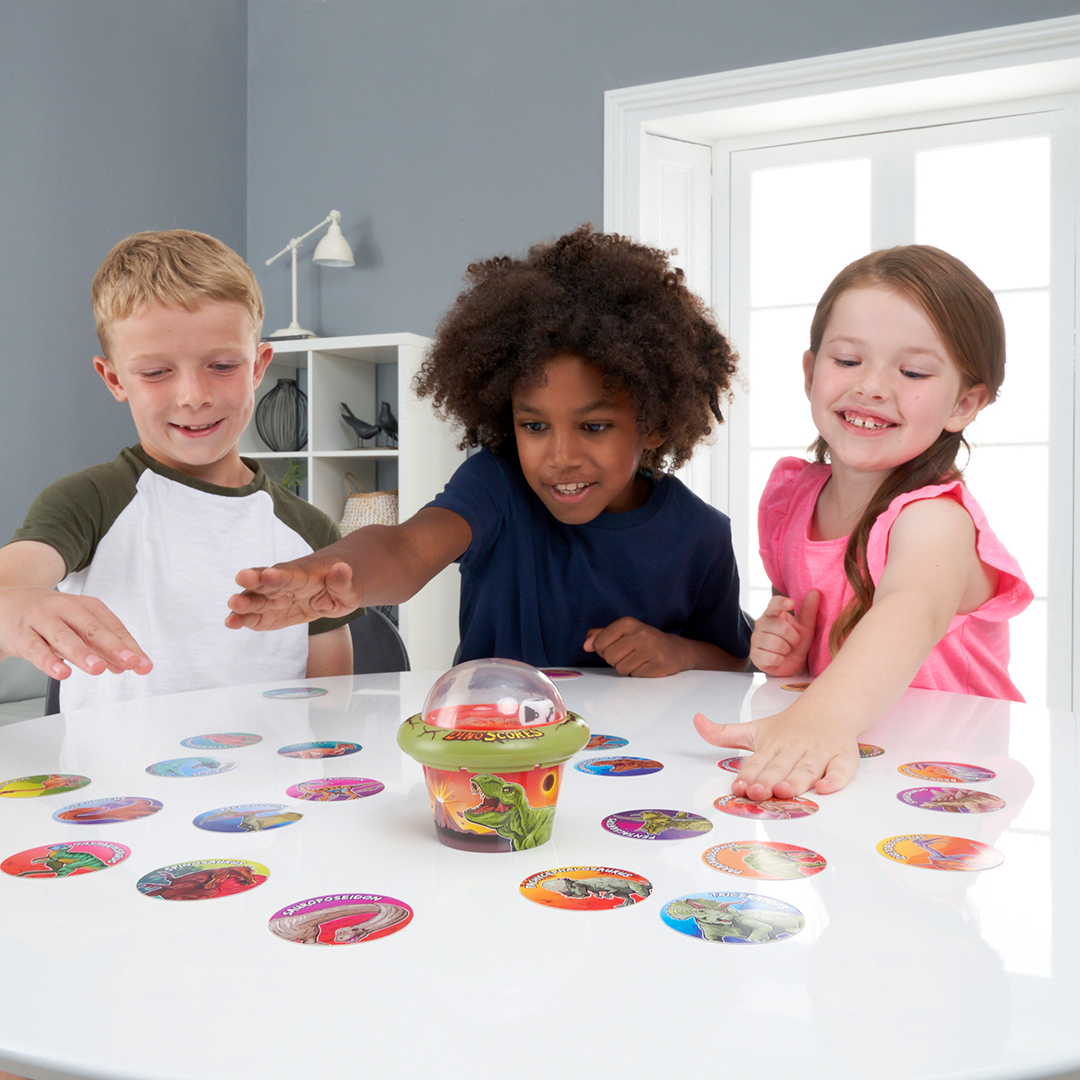 Play Monster - Pop-A-Tops - Dino Scores