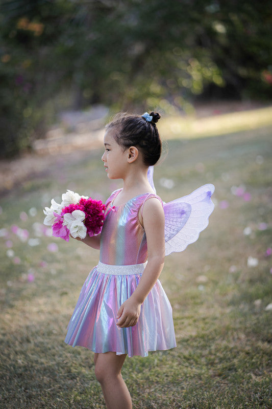Great Pretenders - Pastel Magical Unicorn Skirt & Wings (size 4-6)