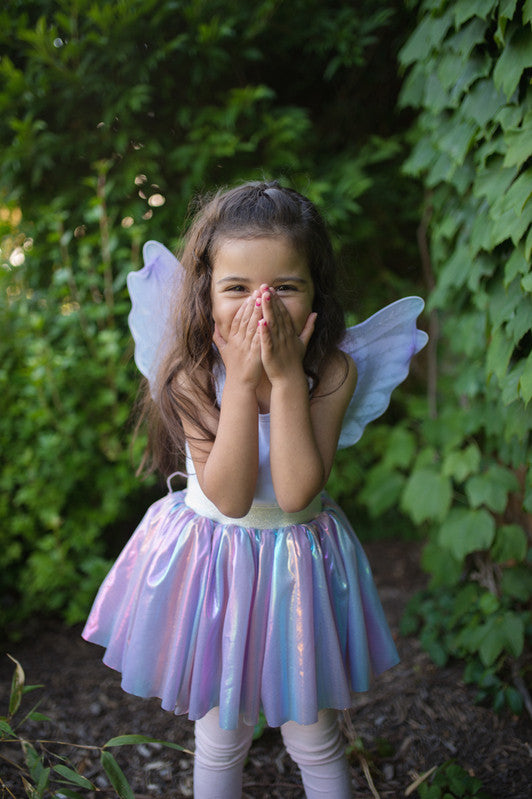 Great Pretenders - Pastel Magical Unicorn Skirt & Wings (size 4-6)