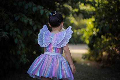 Great Pretenders - Pastel Magical Unicorn Skirt & Wings (size 4-6)