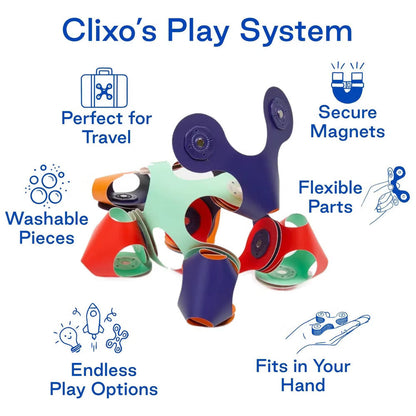 Clixo - Tiny & Mighty - Space 9 pc