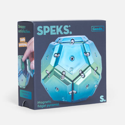 SPEKS® Geode Magnetic Fidget Set – Chrome Gamma